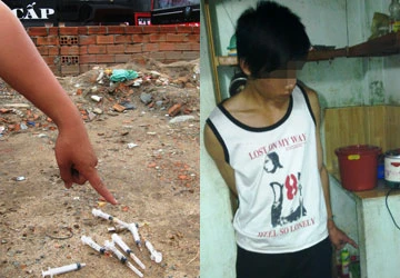 Bến xe Lam Hồng (Bình Dương): Bãi đáp của con nghiện ảnh 1