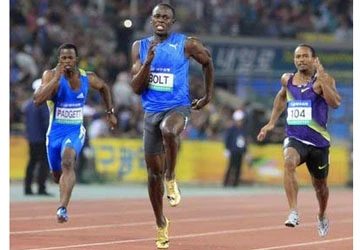 "Tia chớp" Bolt thất bại với nỗ lực phá kỷ lục chạy 300 m ảnh 1