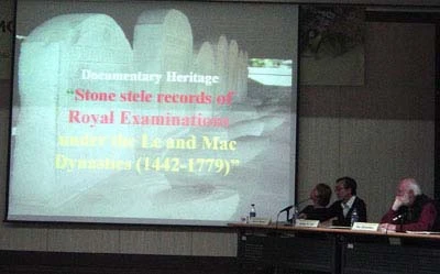 Kỳ 3: Mỗi tấm bia Văn Miếu là một tác phẩm văn học và mỹ thuật ảnh 1