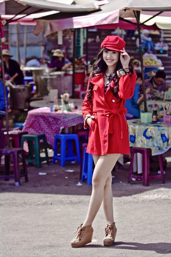 Bảo Trân xinh tươi dạo phố Đà Lạt ảnh 1