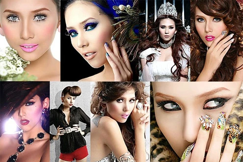 Nina Cleopatra chấm điểm Hoàng Yến qua những bức ảnh có trên mạng.