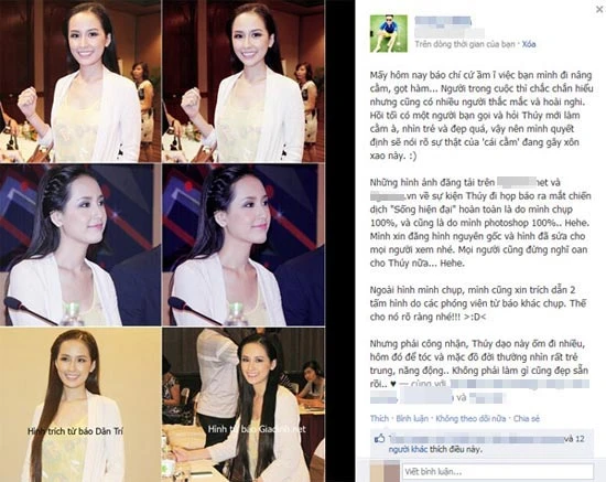 Mai Phương Thúy được minh oan việc độn cằm ảnh 1