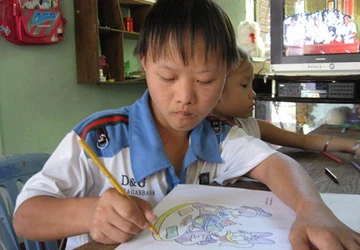 Đường đến huy chương vàng Olympic Athens của cậu bé bị down ảnh 1