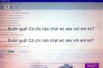 Thác loạn chat sex ảnh 1