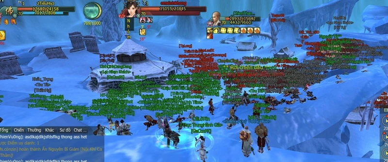 Võ Lâm Truyền Kỳ phiên bản 3D không dùng chế độ auto ảnh 2