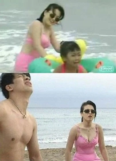 Song Hye Kyo đầy đặn trong áo tắm thuở 16 ảnh 1