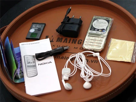 Nokia C3-01 mạ vàng chính hãng giá 7 triệu đồng ảnh 13