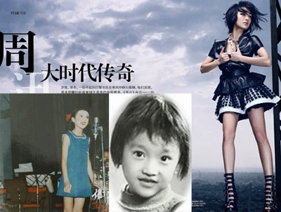 Châu Tấn, Chương Tử Di... tiết lộ ảnh thời ngây thơ ảnh 1
