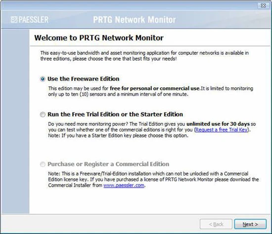 Hình 3: Cài đặt phiên bản miễn phí (Free Edition)