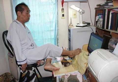 "Người phi thường" Nguyễn Ngọc Ký thành thần tượng ảnh 1