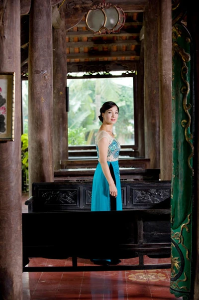 NSND Lê Khanh làm người mẫu áo dài ảnh 7