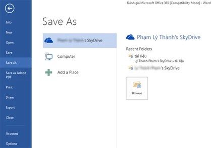 Làm quen với Office 365 ảnh 5