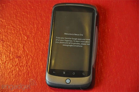 Đập hộp điện thoại Google Nexus One ảnh 6 Đập hộp điện thoại Google Nexus One ảnh 6