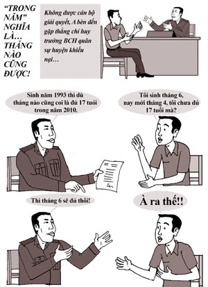 “Trong năm” nghĩa là… tháng nào cũng được! ảnh 1 “Trong năm” nghĩa là… tháng nào cũng được! ảnh 1