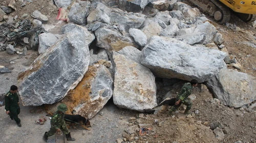 Vụ sập mỏ đá: Đã thấy thi thể cuối cùng ảnh 3