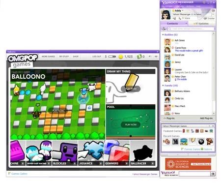 Yahoo Messenger 11 có thể chat với Facebook ảnh 1