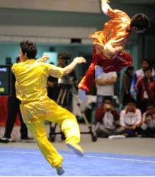 Hình ảnh đẹp của Wushu Việt Nam tại SEA Games 25 ảnh 1