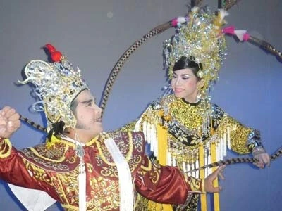 Nghệ sĩ Bạch Long và Bình Tinh trong đêm 3-5