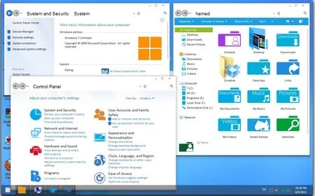 Bộ giao diện rực rỡ màu sắc dành cho Windows 7 ảnh 5