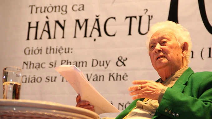 Nhạc sĩ Phạm Duy qua đời: Chủ nhật buồn... ảnh 1