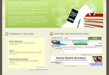 “Đau đầu” vì các web cung cấp SMS miễn phí ảnh 1