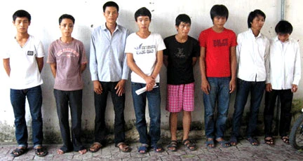 Các đối tượng gây án