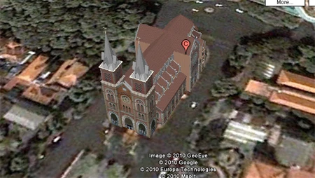 Hà Nội và TP HCM trên bản đồ Google Maps 3D ảnh 17