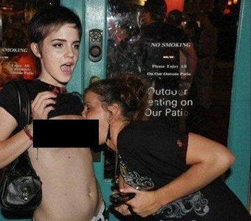 Rúng động ảnh gây sốc nghi của Emma Watson ảnh 1