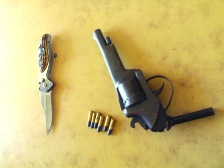 Truy bắt tên tội phạm nguy hiểm có súng ảnh 2