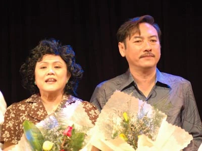 Cặp đôi Ái Như và Thành Hội. Ảnh: T.Hiệp