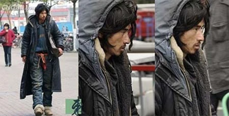 Cư dân mạng phát sốt vì "hot boy" ăn mày ảnh 2