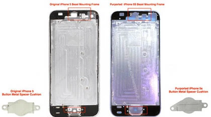 iPhone 5S có thiết kế phím Home khác iPhone 5 ảnh 2