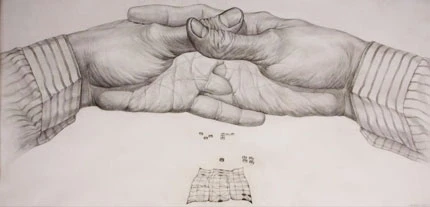 Họa sĩ Mạc Hoàng Thượng: Tranh chì của tôi không phù hợp để… treo ảnh 1