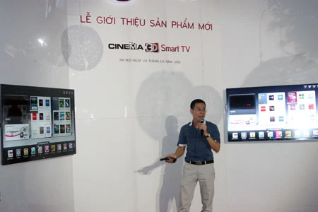 LG ra mắt loạt Cinema 3D Smart TV thế hệ 2012 ảnh 1