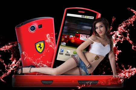 Điện thoại Ferrari trình làng với bộ ảnh 'hot' ảnh 3