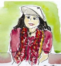 Nhà thơ Lê Thị Kim lãng mạn với thơ và họa ảnh 1