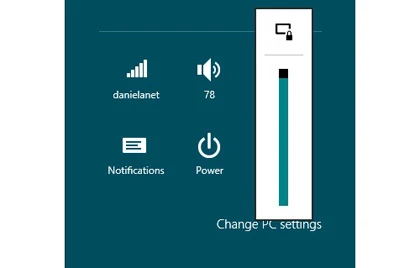 5 cách tắt chế độ tự động xoay màn hình tablet Windows 8 ảnh 2