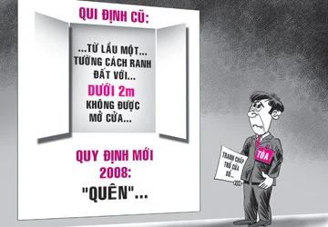 Tranh chấp trổ cửa sổ: Tòa khó xử ảnh 1