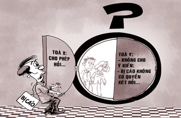 Khi bị cáo muốn hỏi ảnh 1