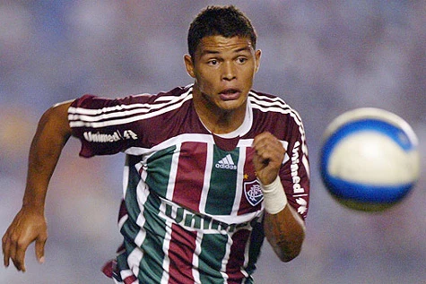 Thiago Silva trong màu áo CLB Fluminense.