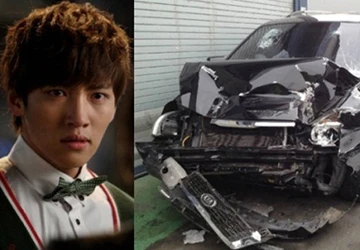 Sao phim “Cười lên, Dong Hae” gặp tai nạn xe ảnh 1 Sao phim “Cười lên, Dong Hae” gặp tai nạn xe ảnh 1