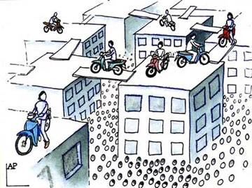 Chống kẹt xe kiểu TP.HCM ảnh 2