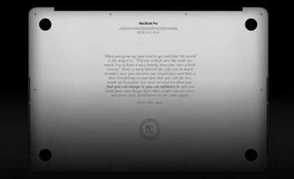 MacBook Pro phiên bản tưởng nhớ Steve Jobs ảnh 2