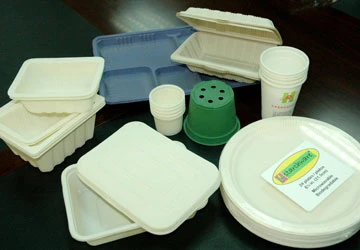 Một số sản phẩm được sản xuất từ bột bắp.