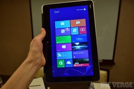 Dell ra mắt laptop “lai” máy tính bảng có khả năng biến hình ảnh 9