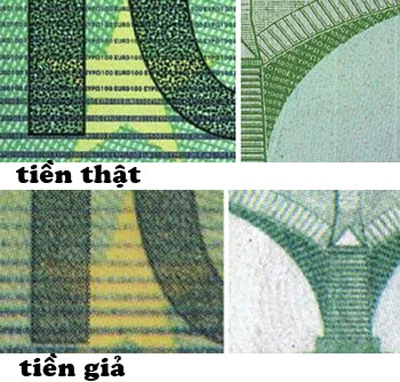 Xuất hiện tiền giả euro mới ảnh 6