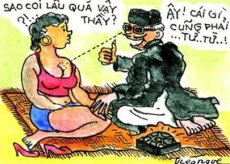 Biếm họa của Lý Trực Dũng