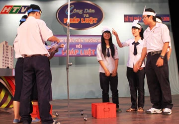 Trường THPT Trần Khai Nguyên đoạt giải nhất hội thi về pháp luật ảnh 1