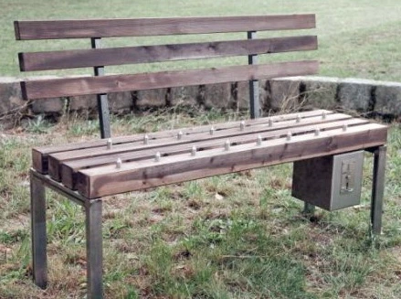 Uyên ương ngồi lâu trong công viên, TQ đóng đinh vào ghế! ảnh 1