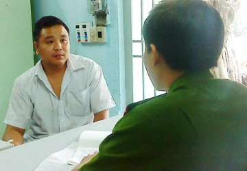 Bắt nóng kẻ dùng dao cướp taxi ảnh 1